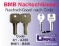 Preview: Nachschlüssel BMB-1 für Möbelzylinder